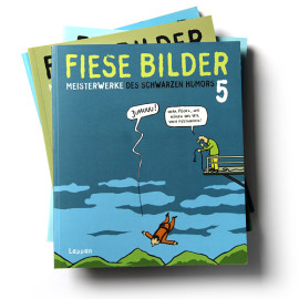 Cartoonsampler
Schwarzer Humor im Cartoon

Lappan
255 Seiten | softcover | je € 14