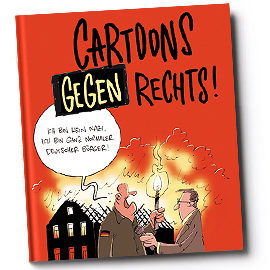 21 Cartoonisten zeigen Flagge! Denis Metz (Hrsg.), mit Hauck & Bauer, Til Mette, Mario Lars, Ari Plikat, Reiner Schwalme, Gerhard Seyfried u. a. Lappan 2018 128 Seiten | hardcover | € 14,00 ISBN: 978-3-8303-3507-8